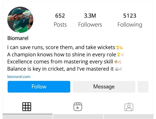 All-rounder bios for Instagram